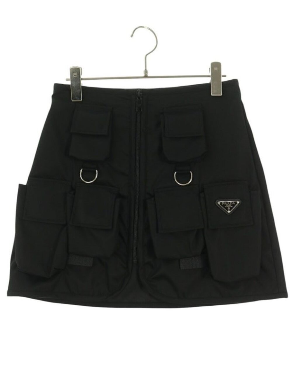 Prada Re-Nylon Multi Pocket Skirt 40
